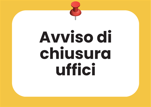 Chiusura uffici comunali 1/6