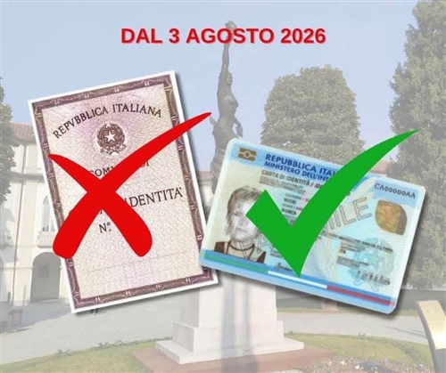 Cessazione validità Carta d'identità cartacea