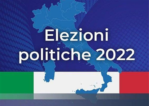 ELEZIONI POLITICHE DEL 25 SETTEMBRE 2022 - RICHIESTE E COMUNICAZIONI IN MATERIA ELETTORALE